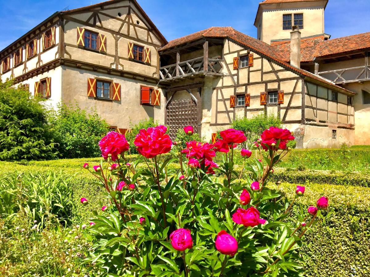 Schlosshotel Harburg Bagian luar foto