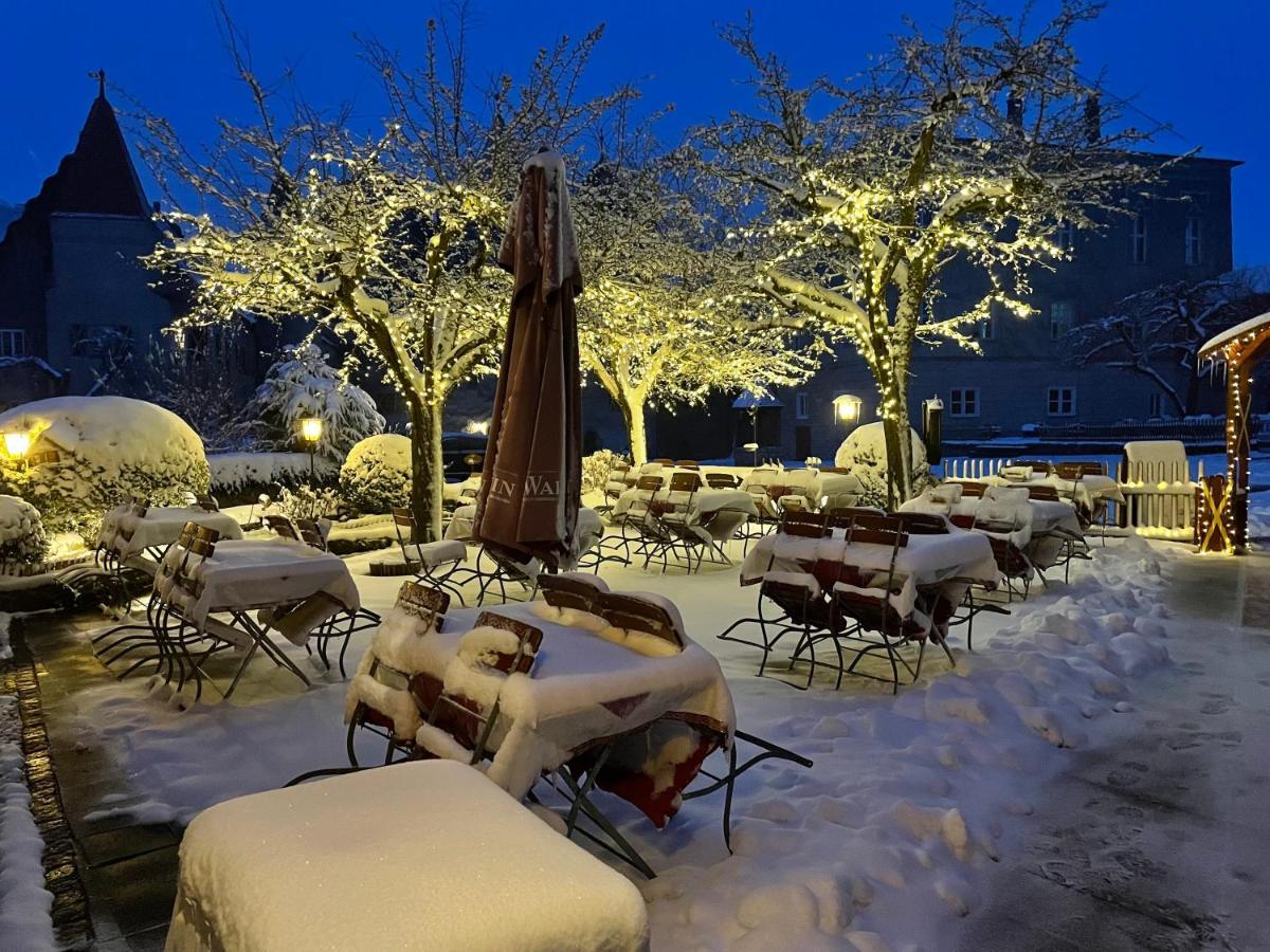 Schlosshotel Harburg Bagian luar foto
