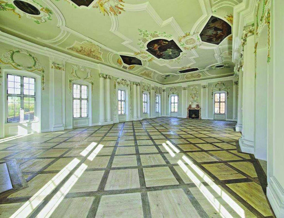 Schlosshotel Harburg Bagian luar foto